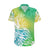 Polynesian Sunset Plumeria Hawaiian Shirt Pacific Island Tribal Green Style LT9 Green - Polynesian Pride