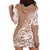 Polynesian Sunset Plumeria Hoodie Dress Pacific Island Tribal Nude Style LT9 - Polynesian Pride