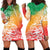 Polynesian Sunset Plumeria Hoodie Dress Pacific Island Tribal Reggae Style LT9 - Polynesian Pride