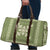 Hawaiian Quilt Block Design Travel Bag Lime Hawaii Culture Motifs - Polynesian Pride