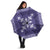 Hawaiian Quilt Block Design Umbrella Purple Hawaii Culture Motifs - Polynesian Pride