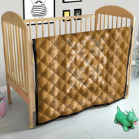 Hawaiian Quilt Pattern Quilt Gold Hawaii Culture Tropical - Polynesian Pride