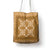 Hawaiian Quilt Pattern Tote Bag Gold Hawaii Culture Tropical - Polynesian Pride