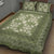 Hawaiian Quilt Pattern Quilt Bed Set Lime Hawaii Culture Tropical - Polynesian Pride