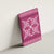 Hawaiian Quilt Pattern Canvas Wall Art Pink Hawaii Culture Tropical - Polynesian Pride