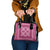 Hawaiian Quilt Pattern Shoulder Handbag Pink Hawaii Culture Tropical - Polynesian Pride