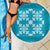 Hawaiian Quilt Pattern Beach Blanket Teal Hawaii Culture Tropical - Polynesian Pride