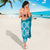 Hawaiian Quilt Pattern Sarong Teal Hawaii Culture Tropical - Polynesian Pride
