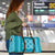 Hawaiian Quilt Pattern Travel Bag Teal Hawaii Culture Tropical - Polynesian Pride