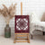 Palm Leaf Quilt Pattern Canvas Wall Art Hawaii Culture Floral - Polynesian Pride