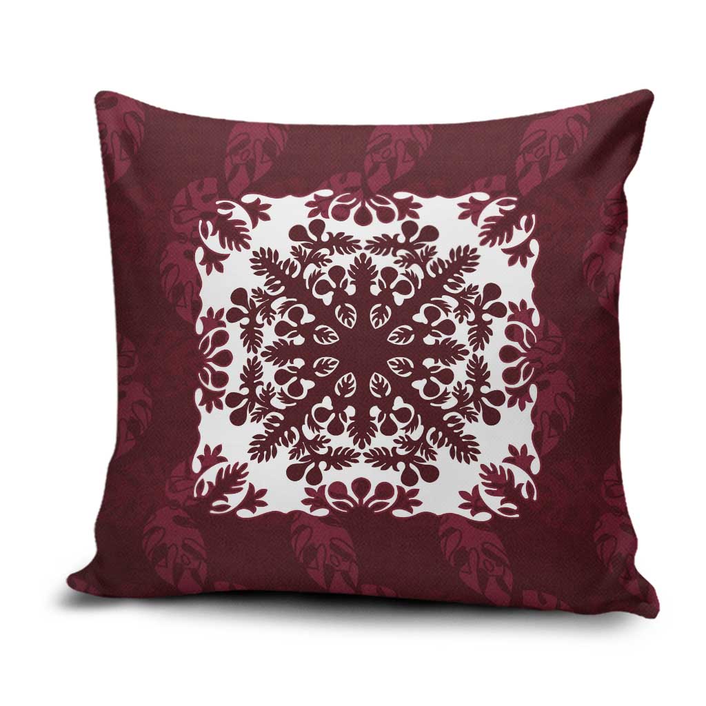 Palm Leaf Quilt Pattern Pillow Cover Hawaii Culture Floral - Polynesian Pride