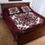 Palm Leaf Quilt Pattern Quilt Bed Set Hawaii Culture Floral - Polynesian Pride