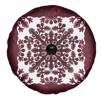 Palm Leaf Quilt Pattern Spare Tire Cover Hawaii Culture Floral - Polynesian Pride