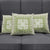Green Ulu Palaka Quilt Pattern Pillow Cover Hawaii Culture Breadfruit - Polynesian Pride
