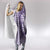 Purple Ulu Palaka Quilt Pattern Hooded Blanket Hawaii Culture Breadfruit - Polynesian Pride