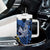 Personalised Crocodile and Shark Solomon Islands Tumbler With Handle Polynesian Tribal Tattoo