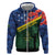 Personalised Solomon Islands Remembrance Day Hoodie We Will Remember Them with Camouflage Style