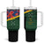 Personalised Solomon Islands Remembrance Day Tumbler With Handle We Will Remember Them with Camouflage Style