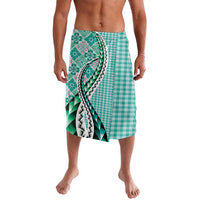 Aloha Vintage Palaka Floral Hawaiian Quilt Lavalava Polu Motif - Polynesian Pride