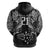 Custom New Zealand Rugby Hoodie Black Haka Dance With NZ Champions History LT9 - Polynesian Pride