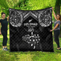 NZ Rugby Quilt Kapa Opango Maori Haka With Years of The All Black Champions LT9 - Polynesian Pride