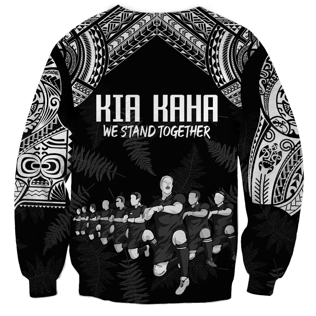 NZ Rugby Sweatshirt Kapa Opango Maori Haka With Years of The All Black Champions LT9 - Polynesian Pride
