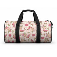 Beige Paniolo Palaka Hawaiian Cowgirl Christmas Duffle Bag LT9 One size Beige - Polynesian Pride