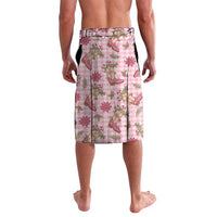 Pink Paniolo Palaka Hawaiian Cowgirl Christmas Lavalava - Polynesian Pride