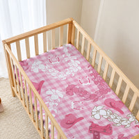 Paniolo Palaka Hawaiian Cowgirl Baby Bed Cover LT9 - Polynesian Pride
