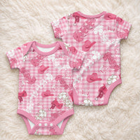 Paniolo Palaka Hawaiian Cowgirl Baby Onesie LT9 - Polynesian Pride