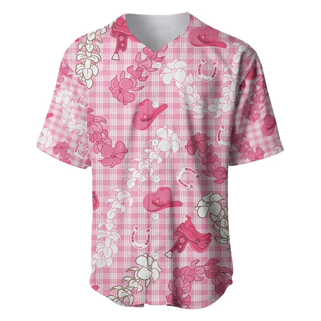 Paniolo Palaka Hawaiian Cowgirl Baseball Jersey - Polynesian Pride