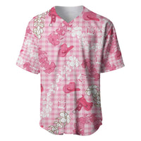 Paniolo Palaka Hawaiian Cowgirl Baseball Jersey - Polynesian Pride