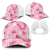 Paniolo Palaka Hawaiian Cowgirl Baseball Net Cap - Polynesian Pride