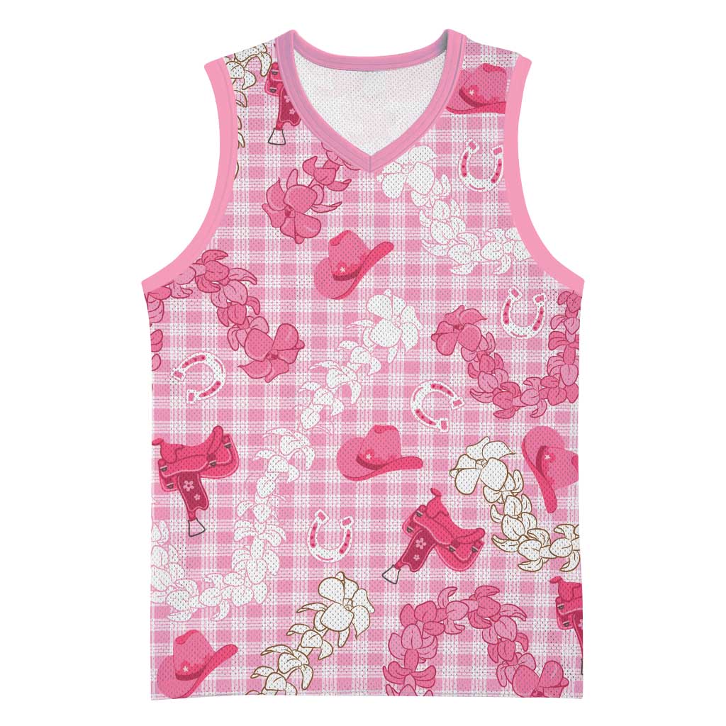 Paniolo Palaka Hawaiian Cowgirl Basketball Jersey - Polynesian Pride