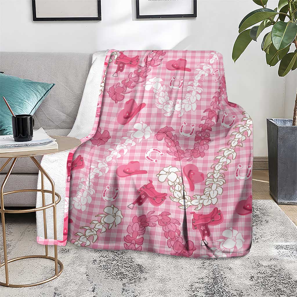 Paniolo Palaka Hawaiian Cowgirl Blanket - Polynesian Pride