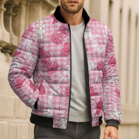 Paniolo Palaka Hawaiian Cowgirl Bomber Puffer Jacket - Polynesian Pride