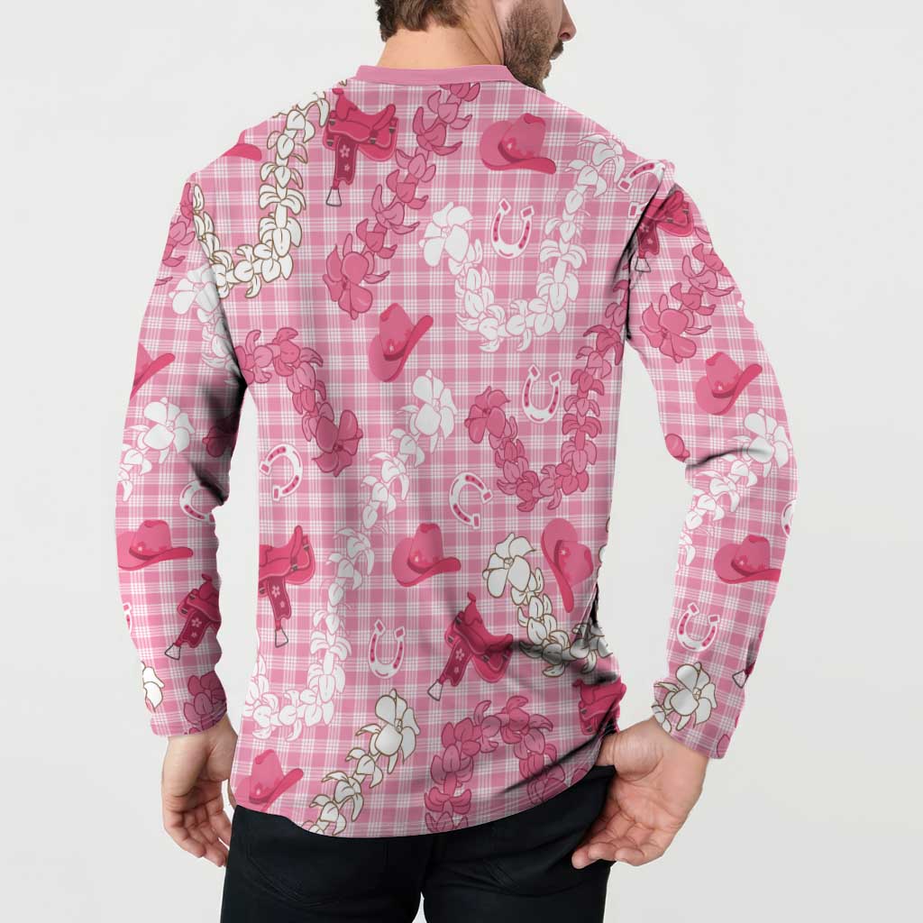 Paniolo Palaka Hawaiian Cowgirl Button Sweatshirt - Polynesian Pride