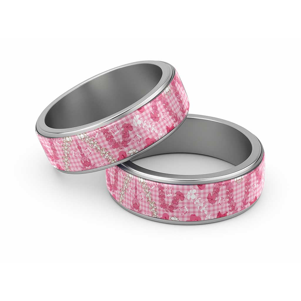 Paniolo Palaka Hawaiian Cowgirl Classic Ring - Polynesian Pride