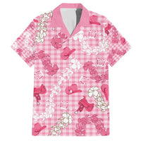 Paniolo Palaka Hawaiian Cowgirl Family Matching Short Sleeve Bodycon Dress and Hawaiian Shirt - Polynesian Pride