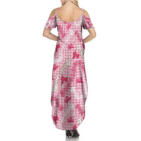 Paniolo Palaka Hawaiian Cowgirl Family Matching Summer Maxi Dress and Hawaiian Shirt - Polynesian Pride