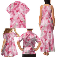Paniolo Palaka Hawaiian Cowgirl Family Matching Tank Maxi Dress and Hawaiian Shirt - Polynesian Pride