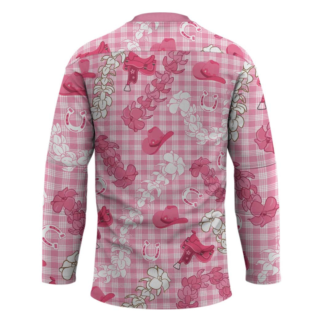 Paniolo Palaka Hawaiian Cowgirl Hockey Jersey - Polynesian Pride