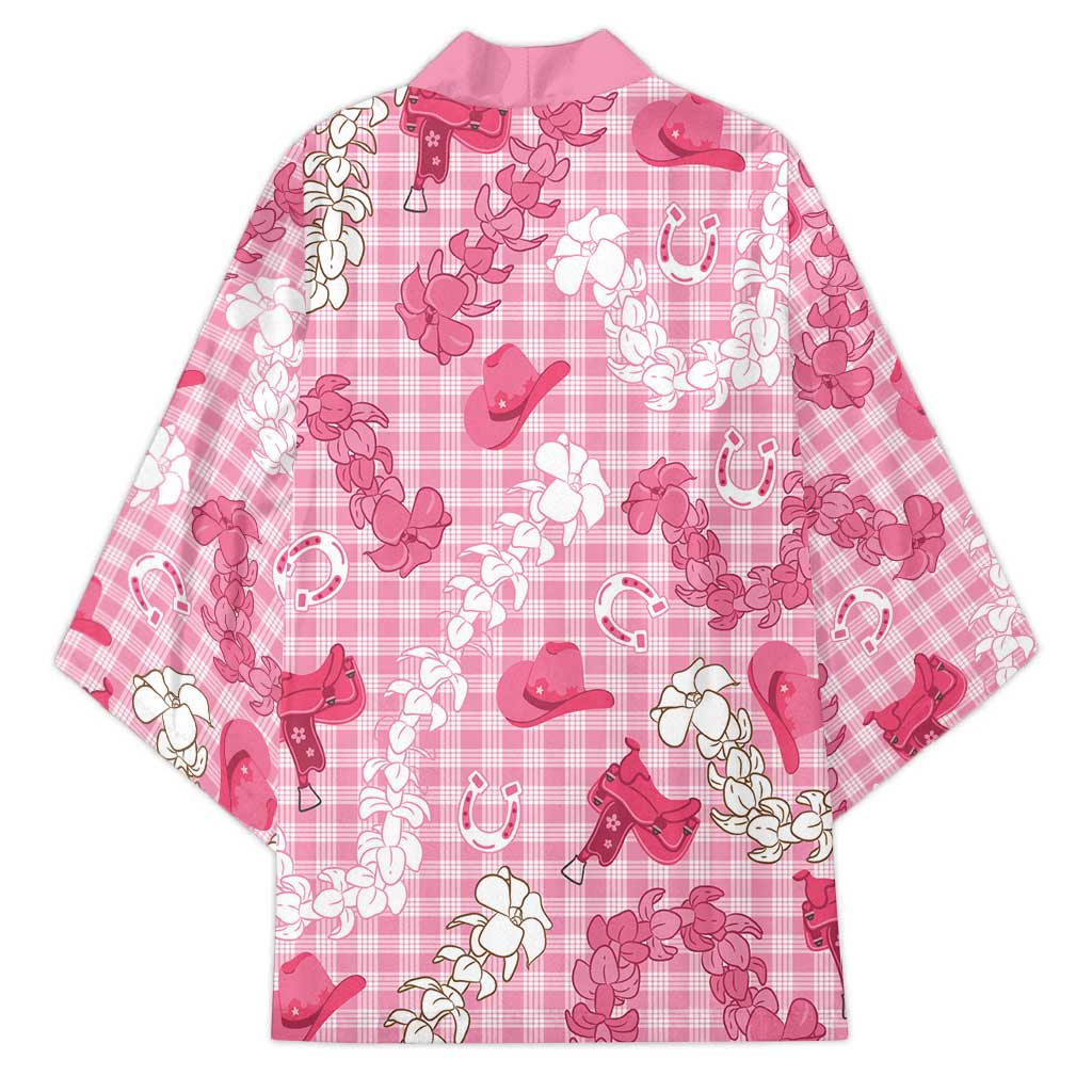 Paniolo Palaka Hawaiian Cowgirl Kimono - Polynesian Pride