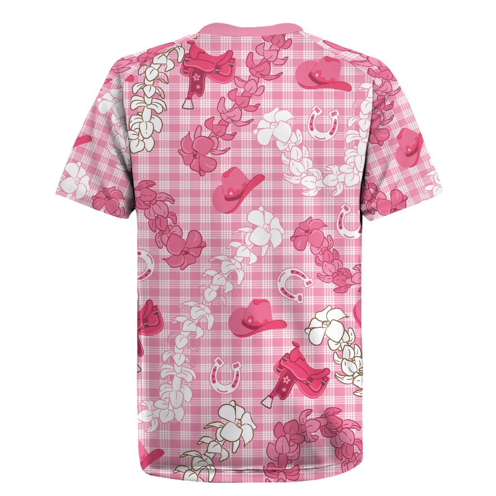 Paniolo Palaka Hawaiian Cowgirl Rugby Jersey - Polynesian Pride