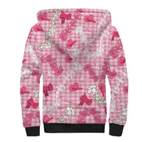 Paniolo Palaka Hawaiian Cowgirl Sherpa Hoodie - Polynesian Pride