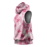 Paniolo Palaka Hawaiian Cowgirl Sleeveless Hoodie - Polynesian Pride