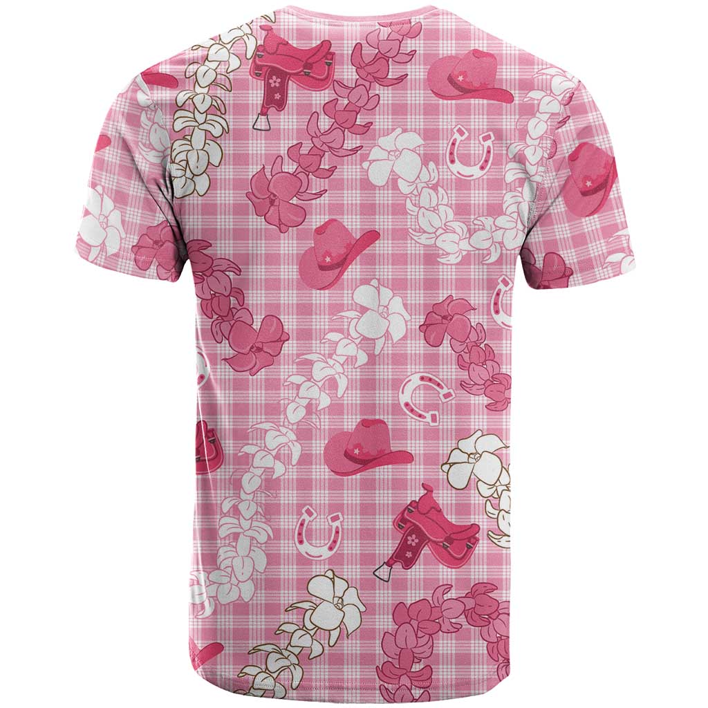 Paniolo Palaka Hawaiian Cowgirl T Shirt - Polynesian Pride