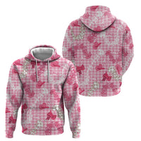 Paniolo Palaka Hawaiian Cowgirl Zip Hoodie - Polynesian Pride