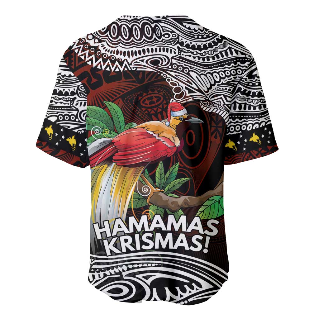 Papua New Guinea Christmas Baseball Jersey - Polynesian Pride
