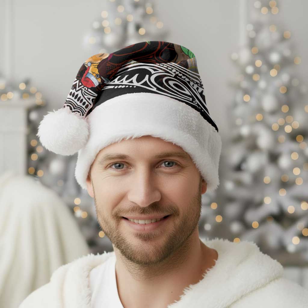 Papua New Guinea Christmas Santa Hat - Polynesian Pride